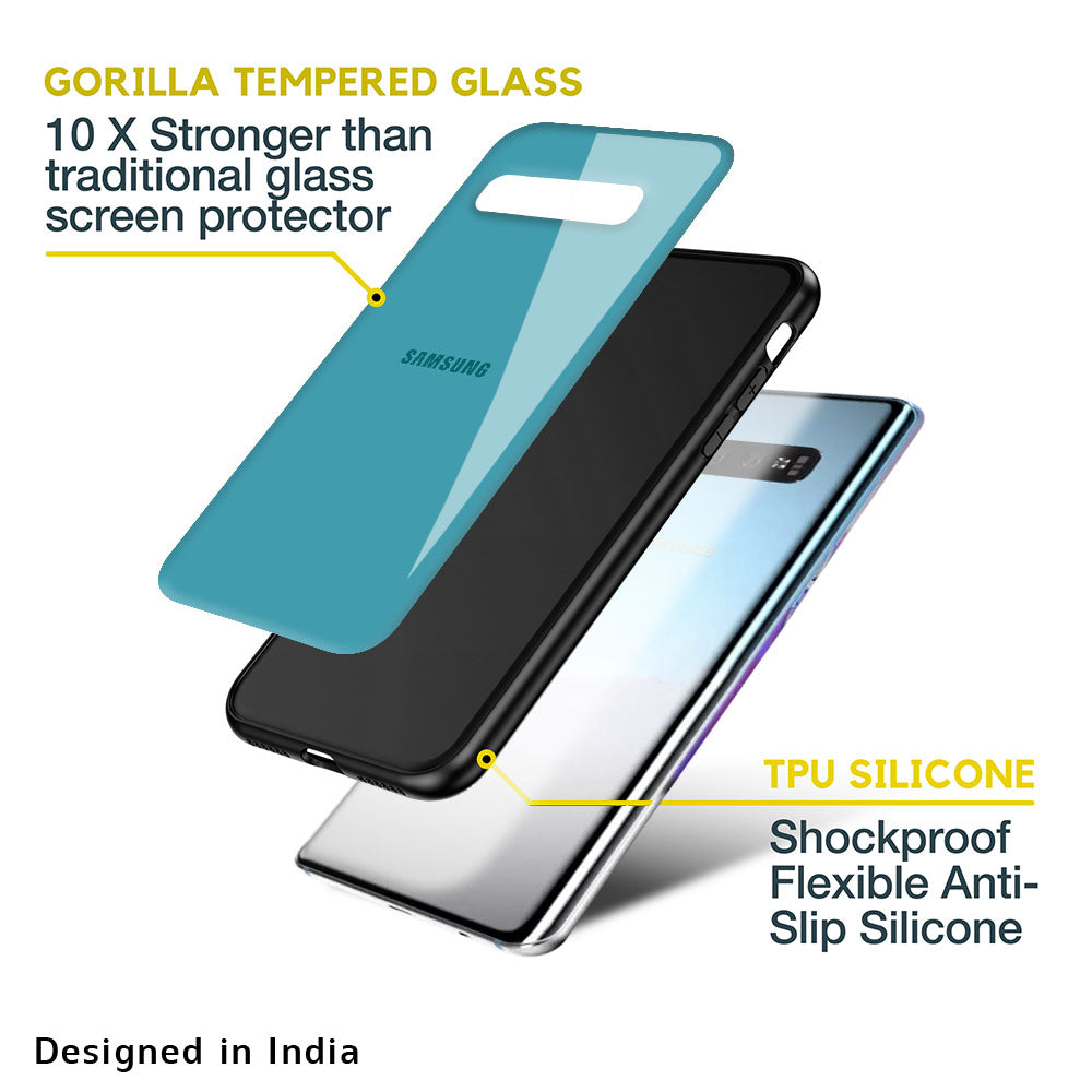 Oceanic Turquiose Glass Case for Samsung Galaxy M13 5G