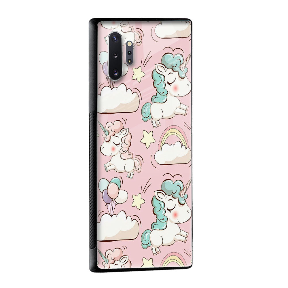 Balloon Unicorn Glass case for Samsung Galaxy A33 5G