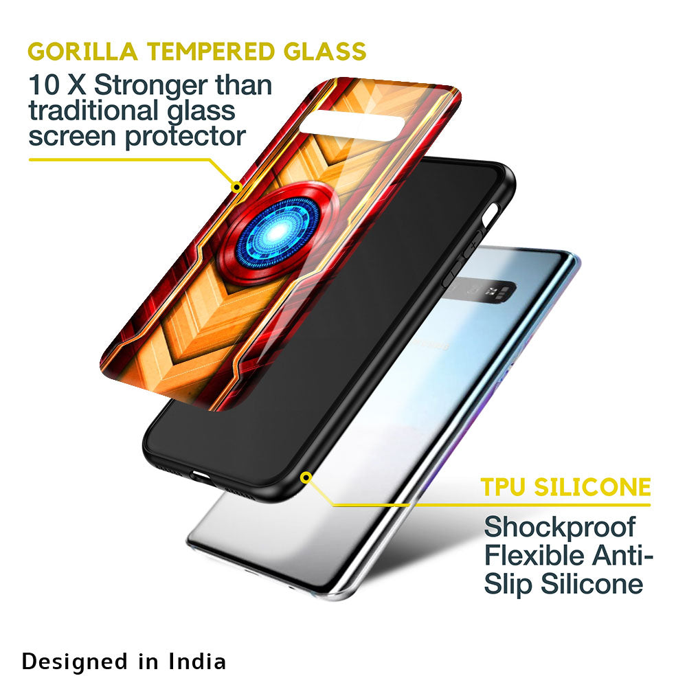 Arc Reactor Glass Case for Samsung Galaxy A33 5G