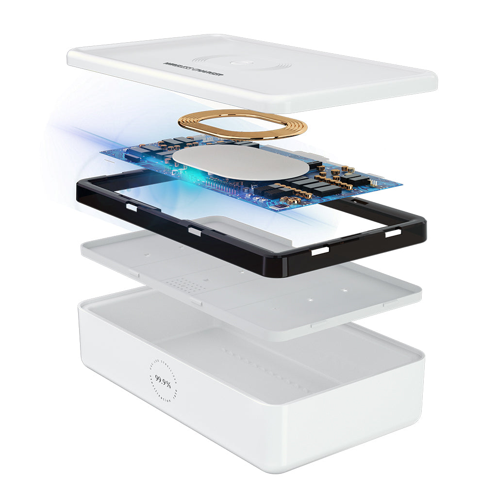Phone UV Sterilizer with Wireless Charging