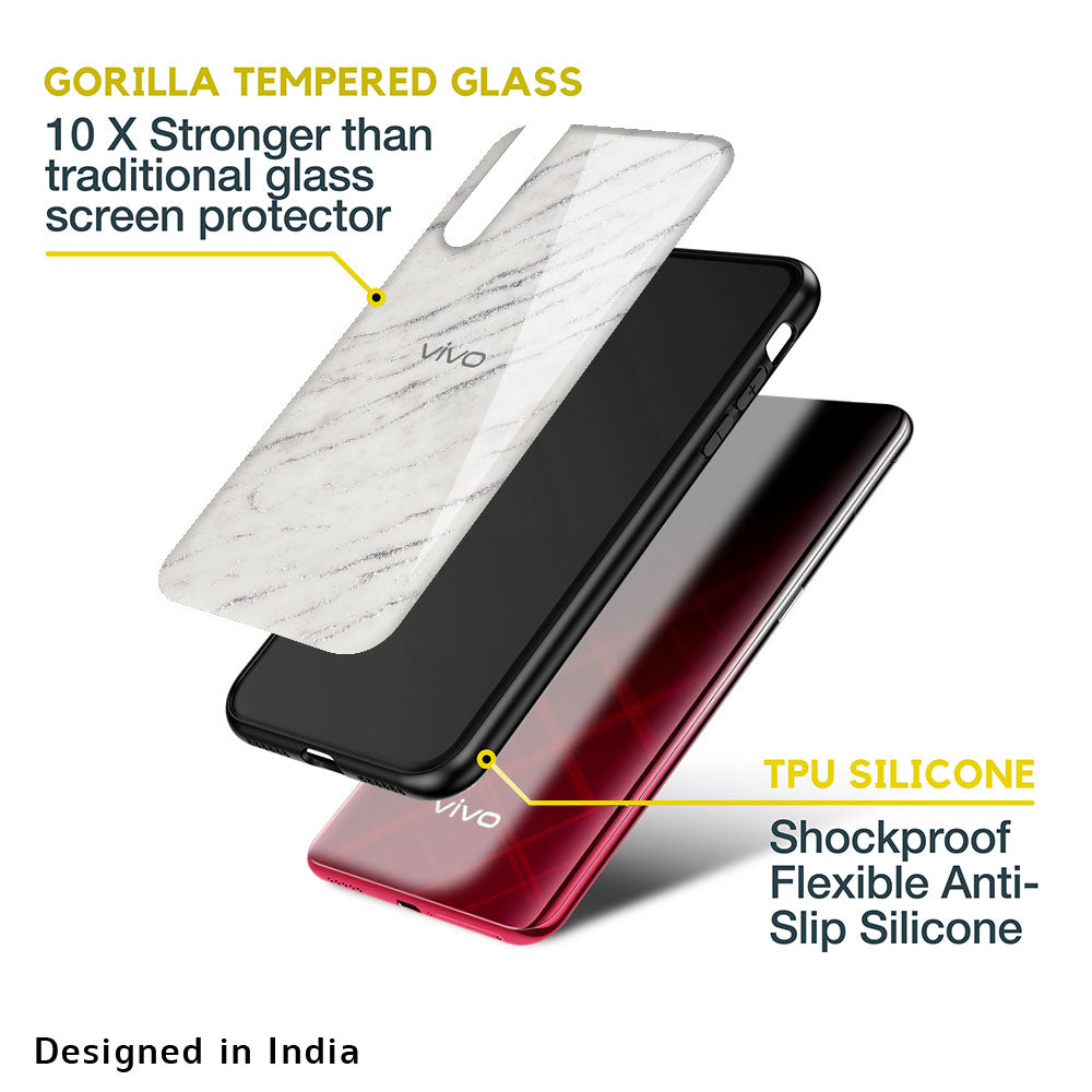 Polar Frost Glass Case for Vivo X50 Pro