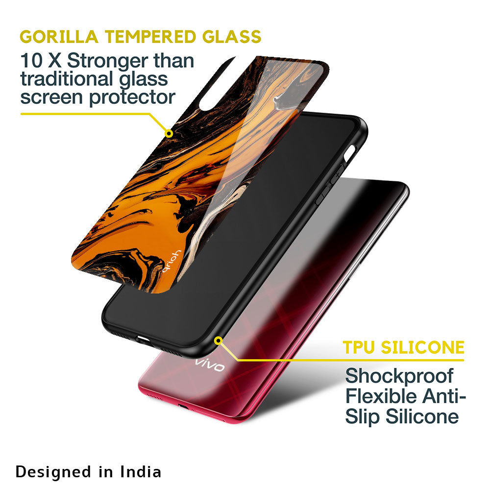 Secret Vapor Glass Case for Vivo X50 Pro