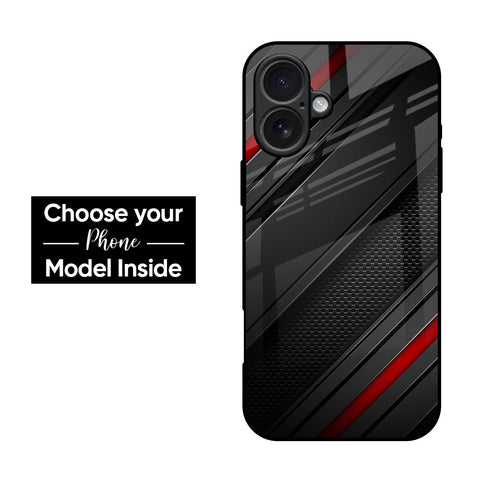 Modern Abstract Glass Case