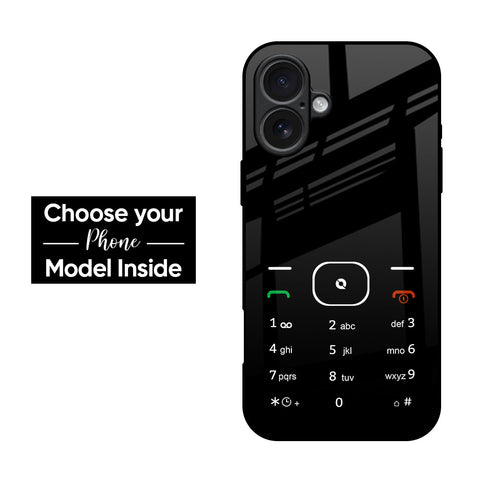 Classic Keypad Pattern Glass Case