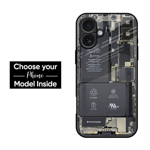 Skeleton Inside Glass Case