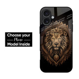 Ancient Lion Glass Case