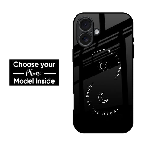 Sun Moon Love Glass Case