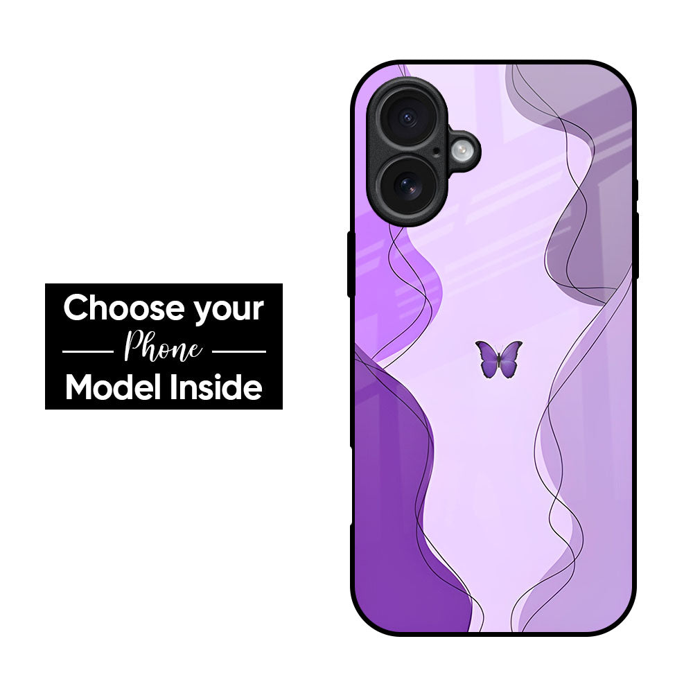 Mauve Magic Glass Case