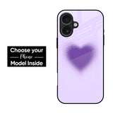 Violet Valentine Glass Case