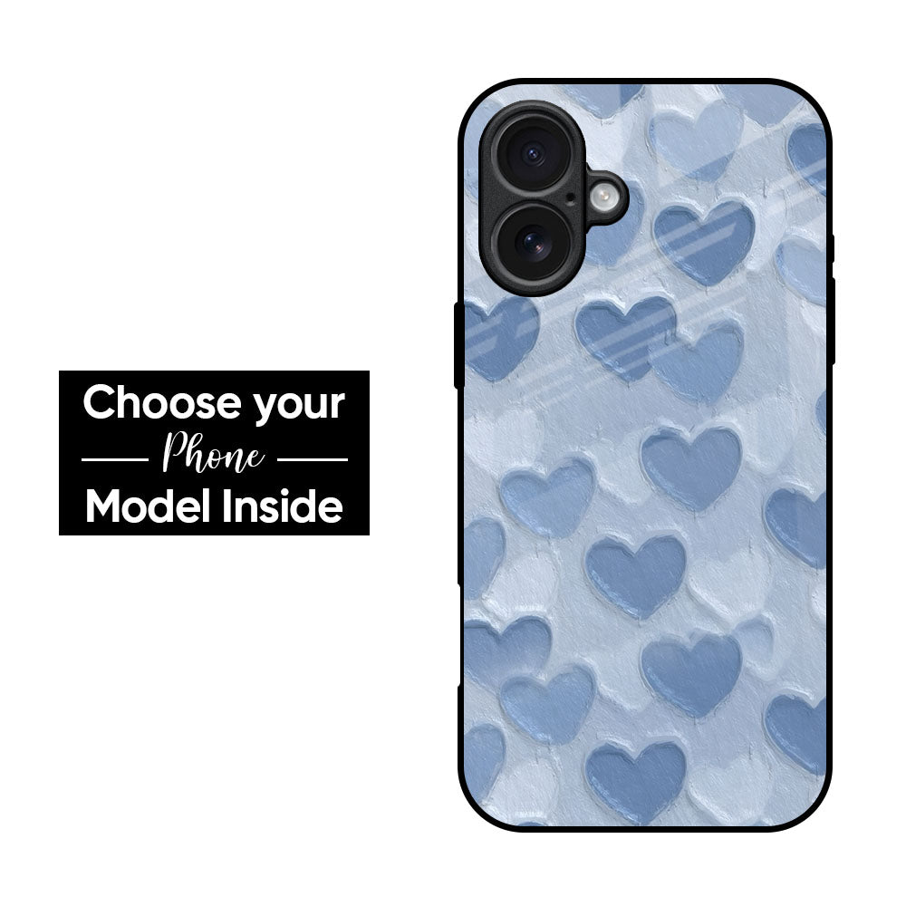 Blue Love Glass Case