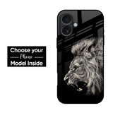 Brave Lion Glass case