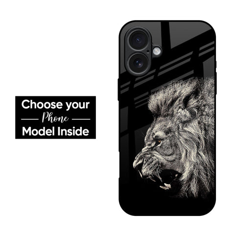 Brave Lion Glass case