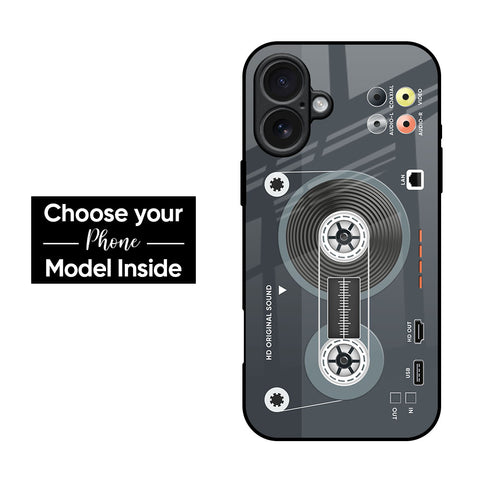 Retro Recorder Glass Case