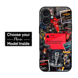 Scarlet Phantom Glass Case