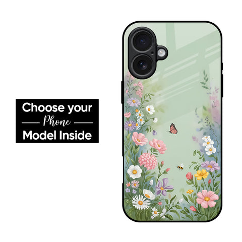 Blush Canvas Glass Case