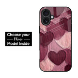 Sweetheart Patterned Glass Case