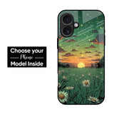 Starry Moonight Glass Case