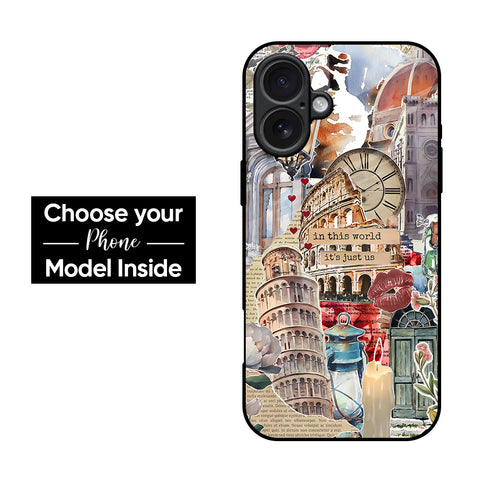 Italian Vibes Glass Case