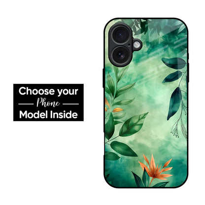 Tropical Vibe Glass Case