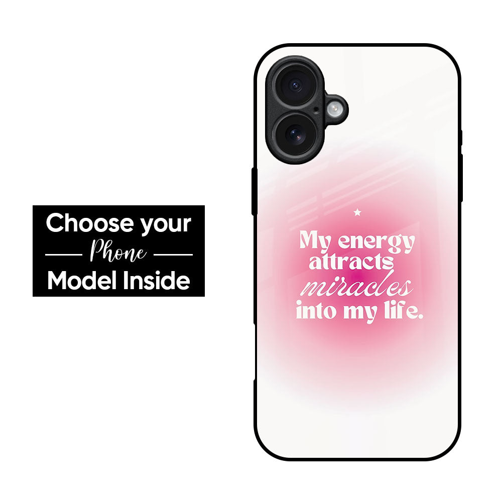 Miracle Energies Glass Case