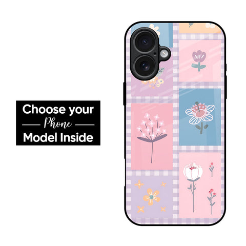 Garden Grid Glass Case