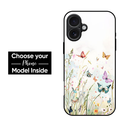 Fluttering Dreams Glass Case