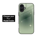 Star Print Glass Case