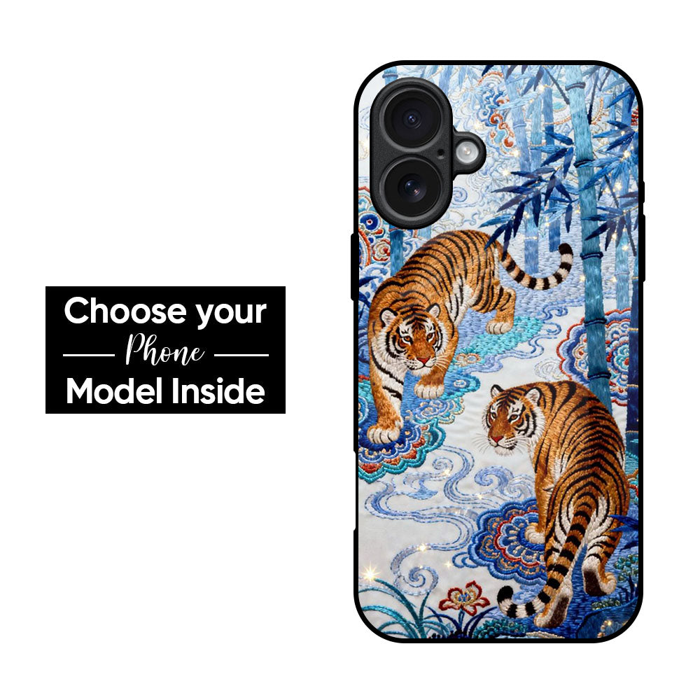 Tigers Glass Case