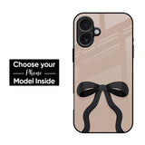 Black Bow Glass Case