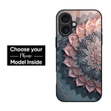13D Layered Mandala Glass Case
