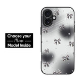 Silver Bows Glass Case