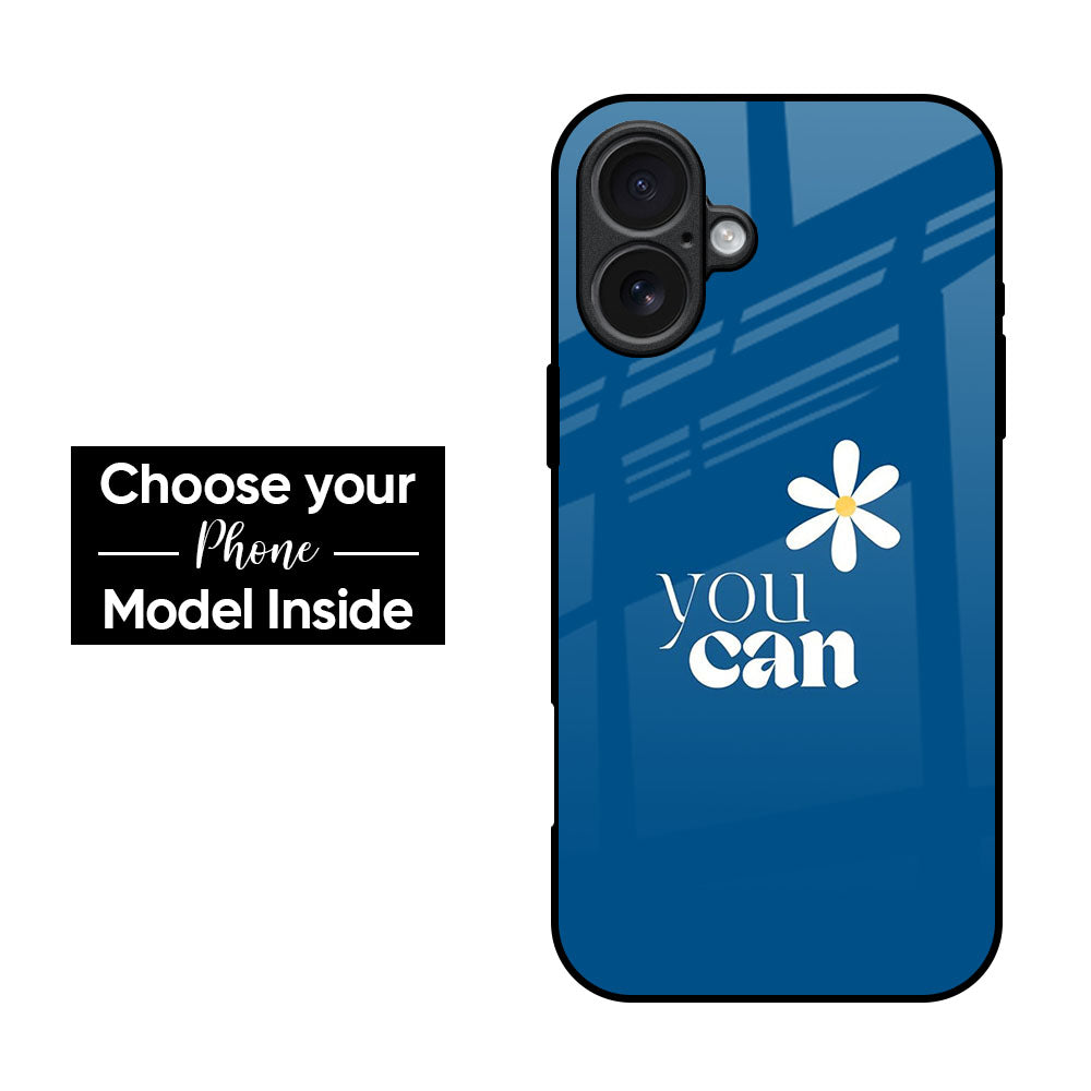 You Can Daisy Glass Case