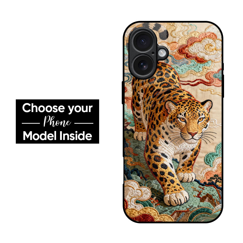 Leopard Glass Case