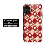 Red Cherry Glass Case