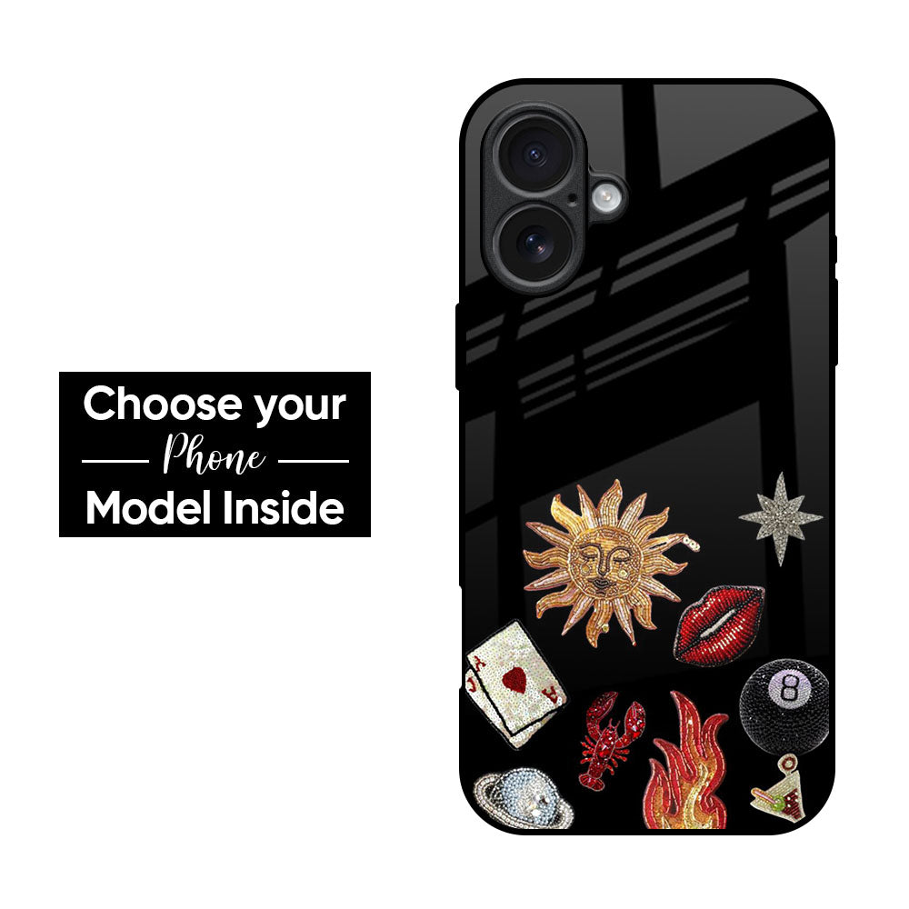 Celestial Sun Glass Case