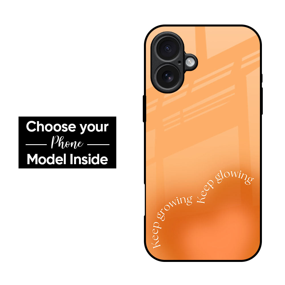 Gradient Quote Glass Case