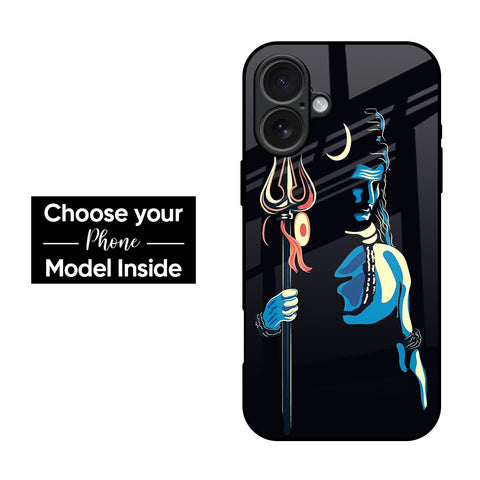 Lord Shiva Glass Case