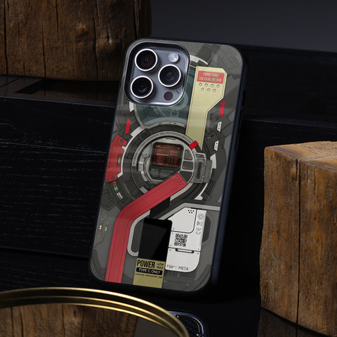 Cyber Core Glass Case - Glass Back Cover for Phone (View 1)