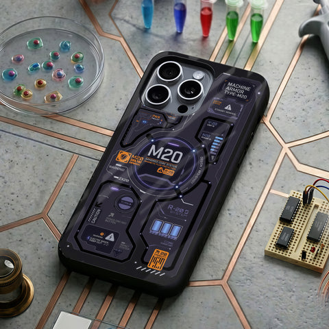 Matrix Panel Glass Case - Glass Back Cover for Phone (View 1)