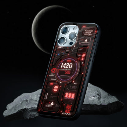 Fusion Engine Glass Case - Glass Back Cover for Phone (View 1)