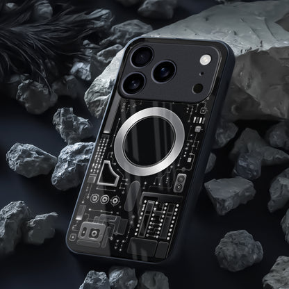 Obsidian Aura Glass Case - Glass Back Cover for Phone (View 1)
