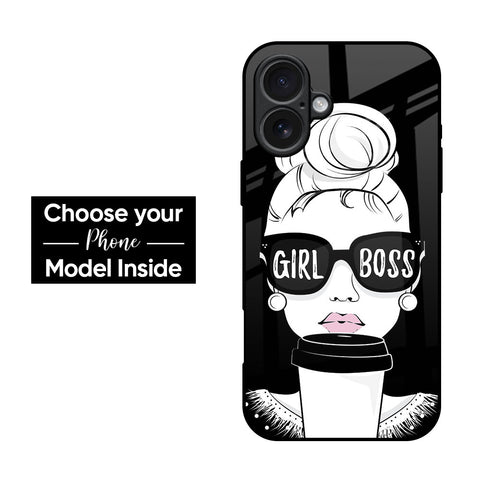 Girl Boss Glass Case