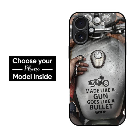 Royal Bike Glass Case