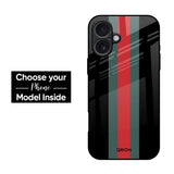 Vertical Stripes Glass Case