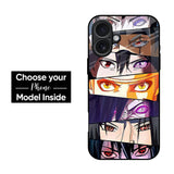 Anime Eyes Glass Case