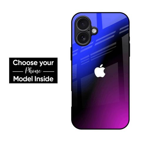 Viola Gradient Glass Case