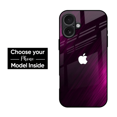 Pink Hairline Glass Case