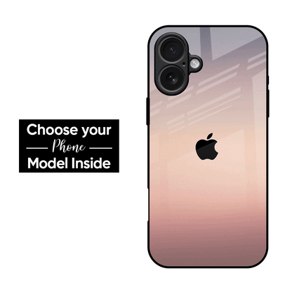 Golden Mauve Glass Case