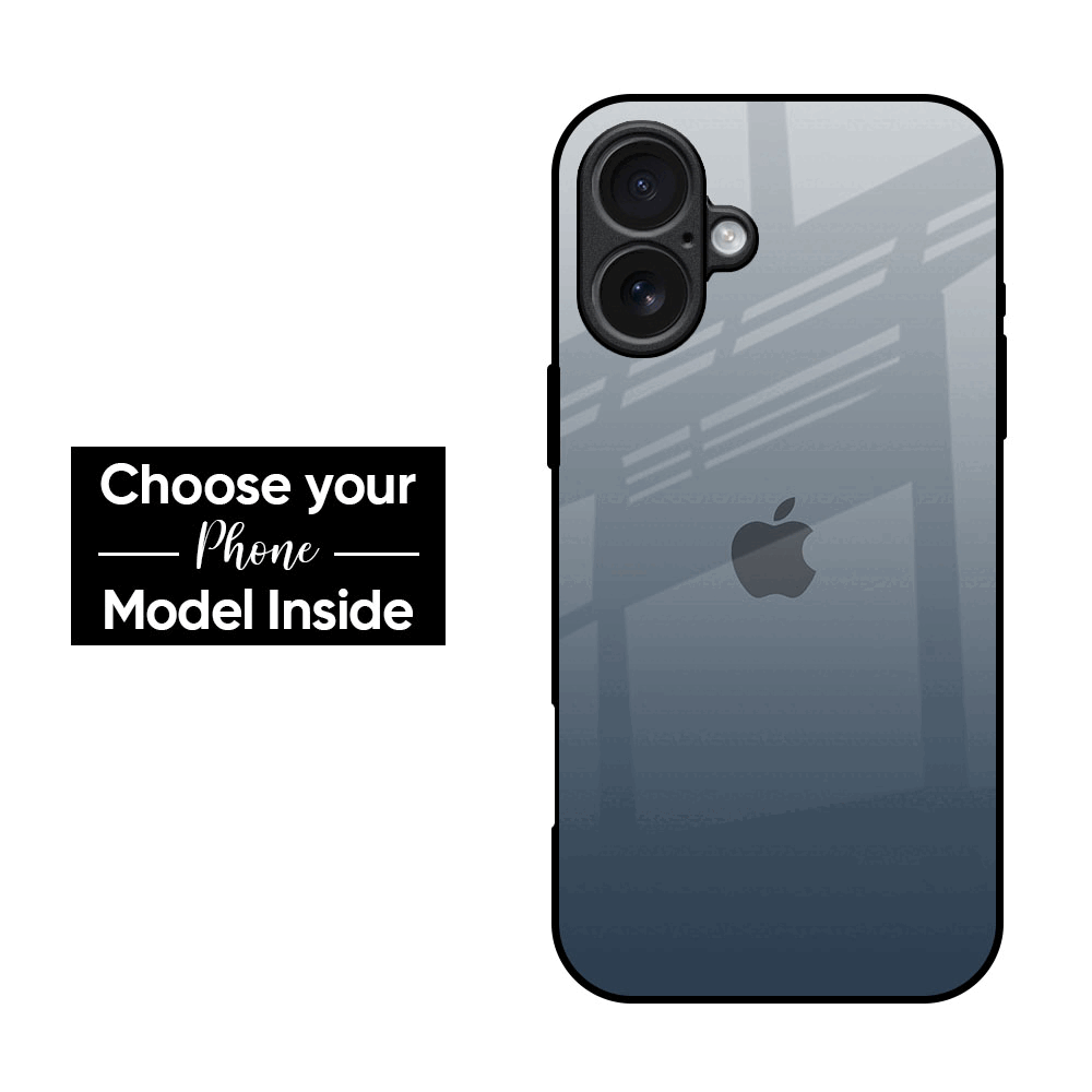 Smokey Grey Color Glass Case
