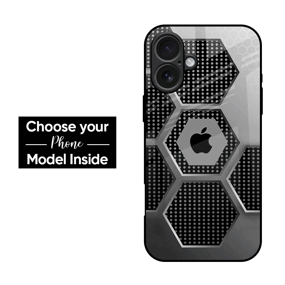 Hexagon Style Glass Case